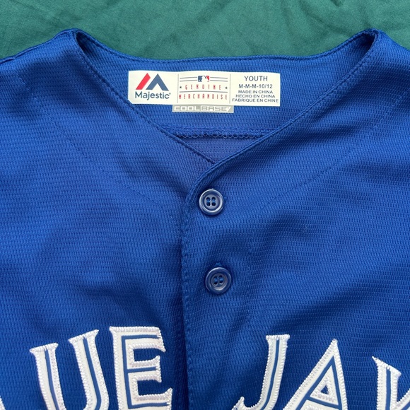 Majestic TORONTO BLUE JAYS MLB Jersey
Size Youth Medium - Picture 3 of 6